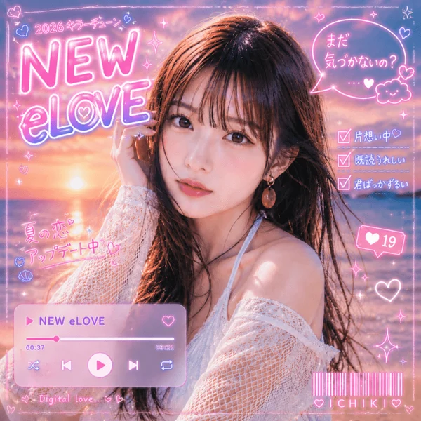 NEW eLOVE ジャケット